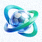 美加墨世界杯官方 logo 橙色与深蓝配色 2026 世界杯标识